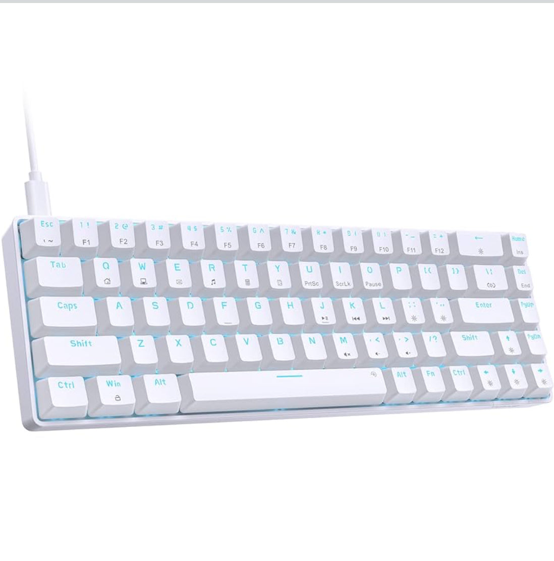 Mechanical Gaming Mini 60% Blue Switch Mechanical Keyboard